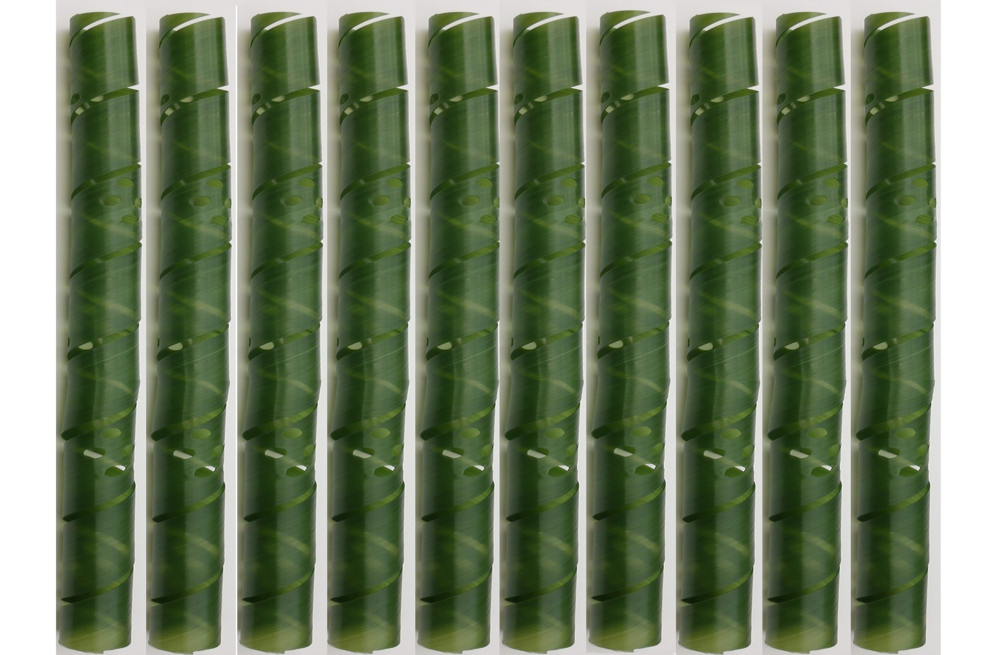 10 Baumschutzspiralen aus witterungsbeständigem Kunststoff, 60 cm