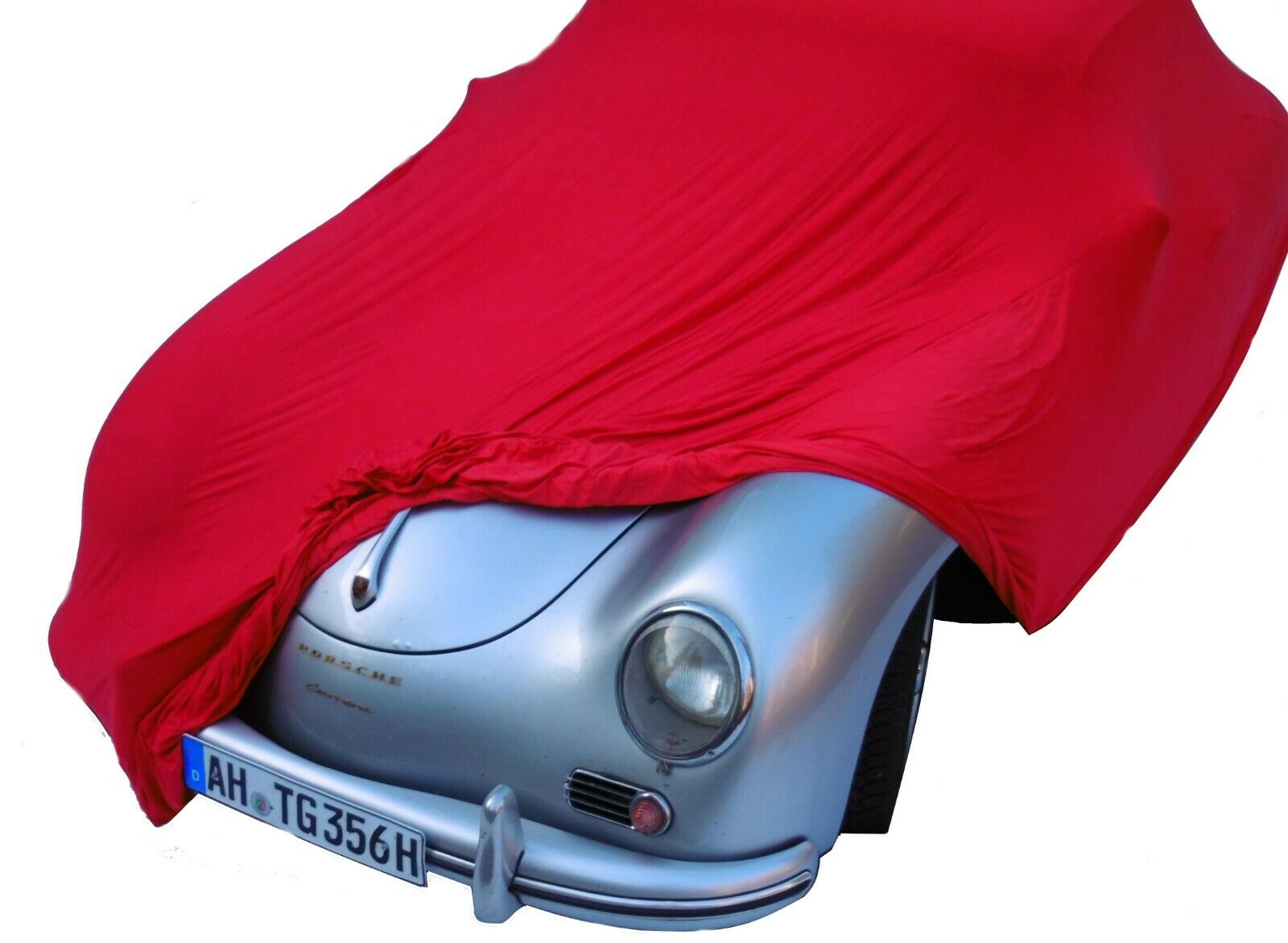 Auto Schutzhülle rot bis 4,3m lang Schutzhaube Plane Indoor innen